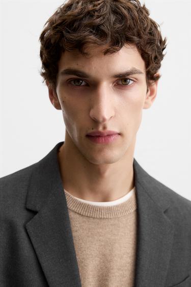 VESTE DE COSTUME CONFORT - Gris anthracite de Zara - Image 5