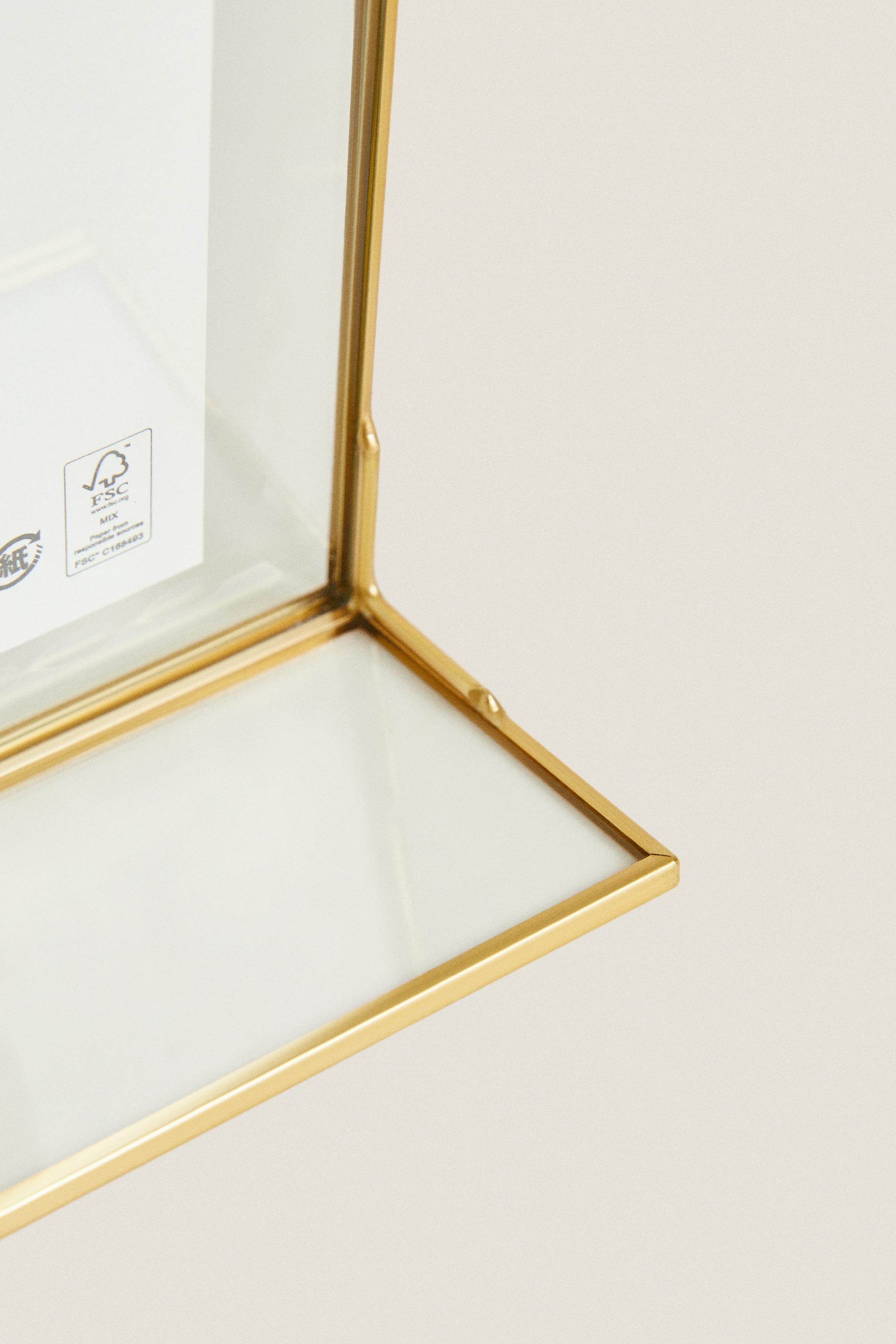 GOLDEN ARCH PICTURE FRAME - Golden | ZARA United States