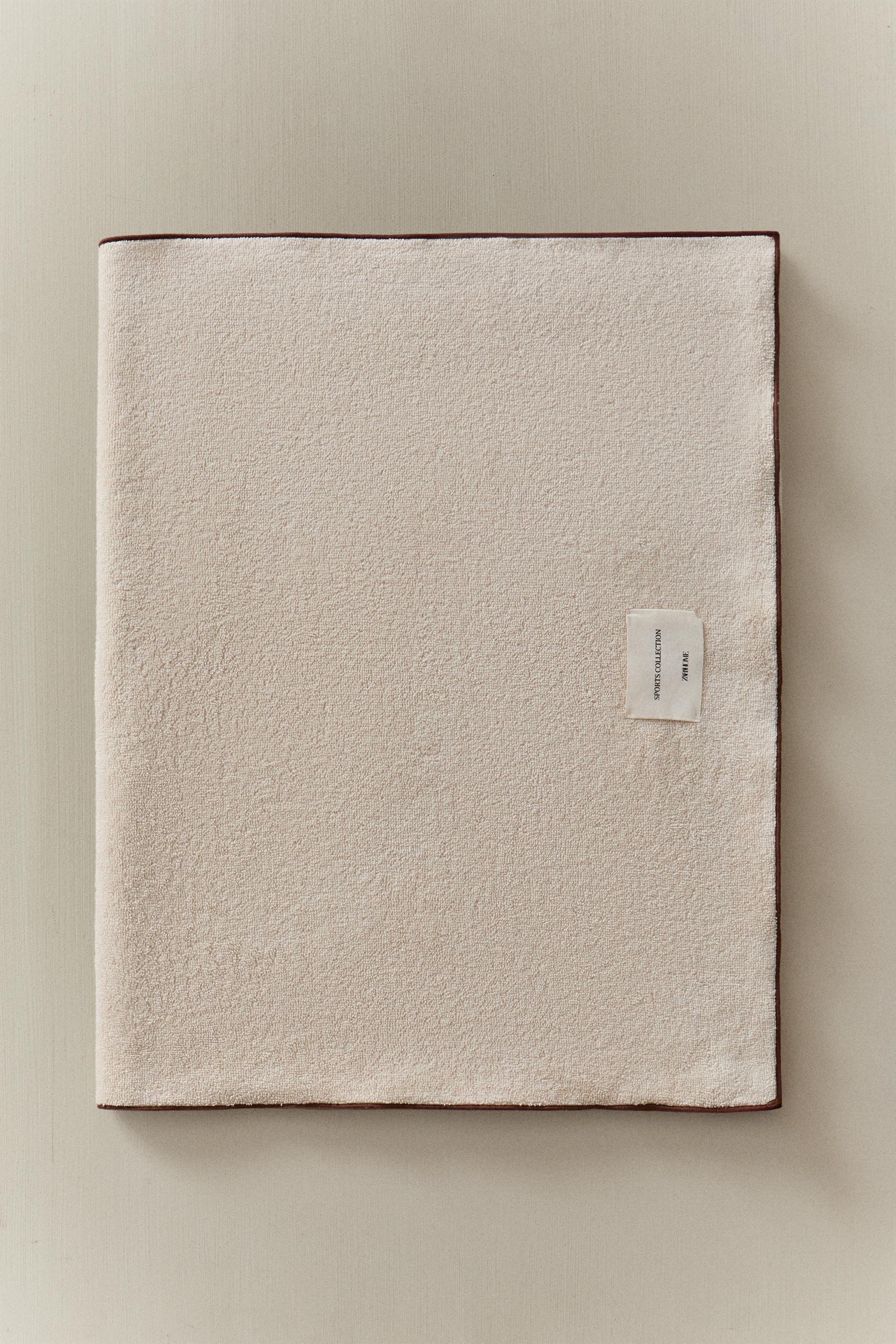 SERVIETTE DE BAIN COTON SALLE SPORT