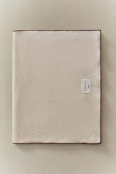 コットン ジム タオルエクリュZaraのコットン ジム タオル - エクリュ 