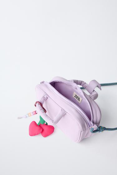 SAC BANDOULIÈRE CHARMS - Violet mauve de Zara - Image 3