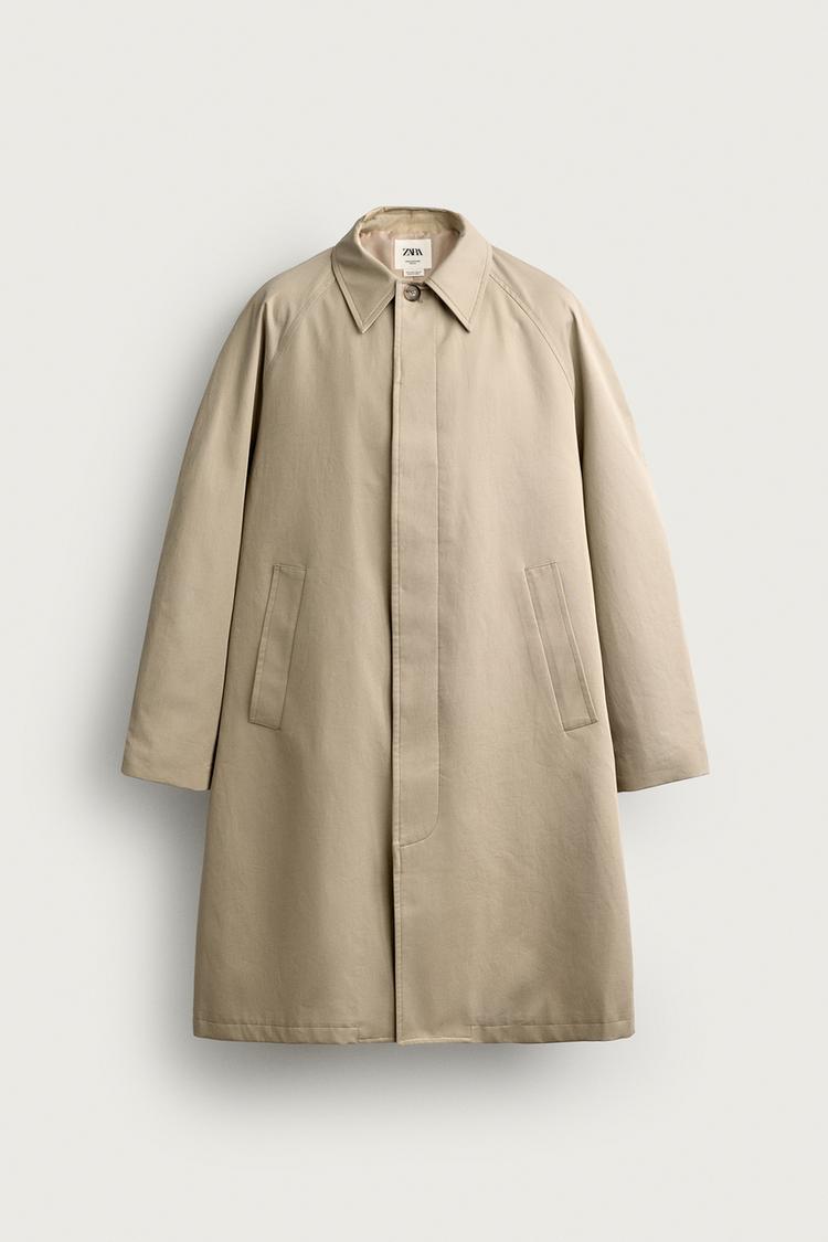 Trench coat largo de corte relajado 7