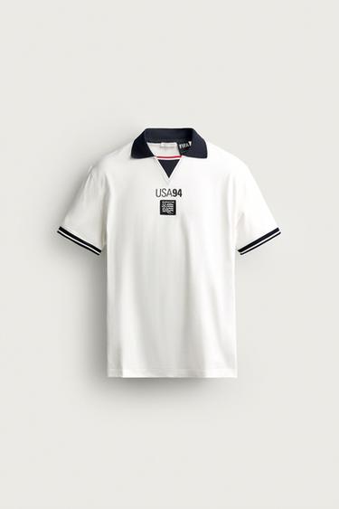 ÁO POLO USA 94 FIFA WORLD CUP™ FIFA CLASSICS KHÁC MÀU - Màu trắng từ Zara