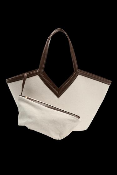 SHOPPER CORTE CANVA - Crudo de Zara