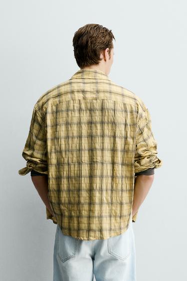 CHEMISE RELAXED FIT À CARREAUX - Bis de Zara - Image 2