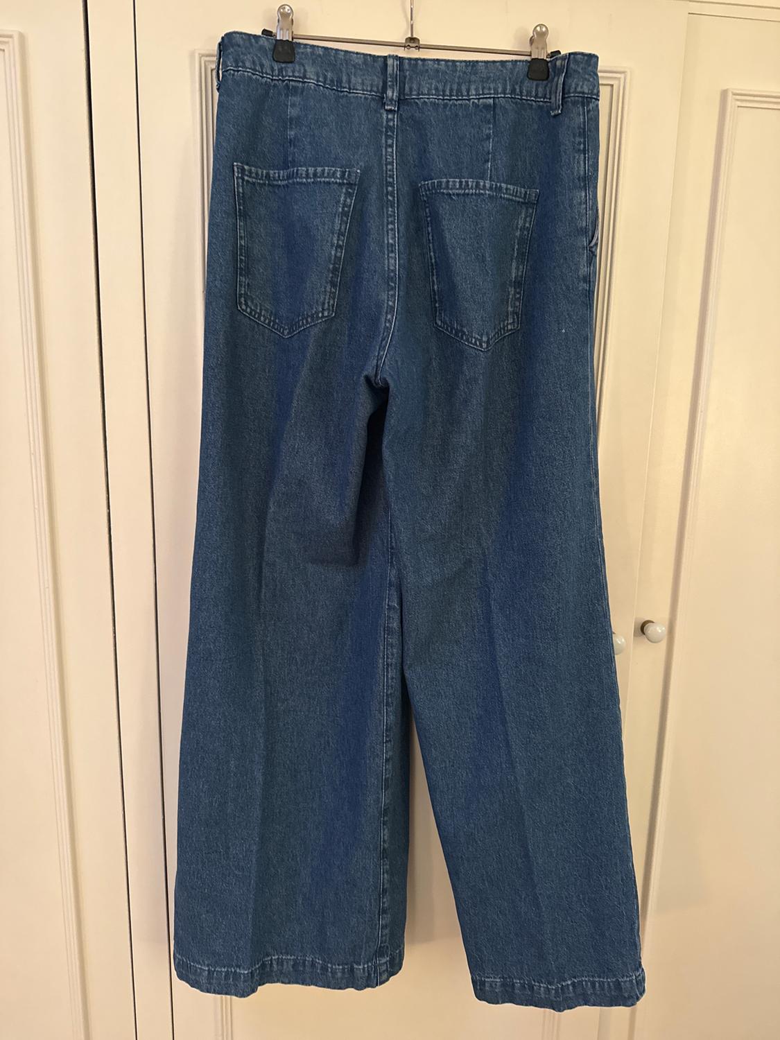 Z1975 WIDE-LEG MID-RISE DARTED JEANS - Image 4