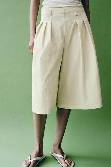FLAT LEATHER SANDALS - White by Zara