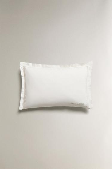 Zara CHILDREN'S PILLOWCASE HEMS - Taupe gray