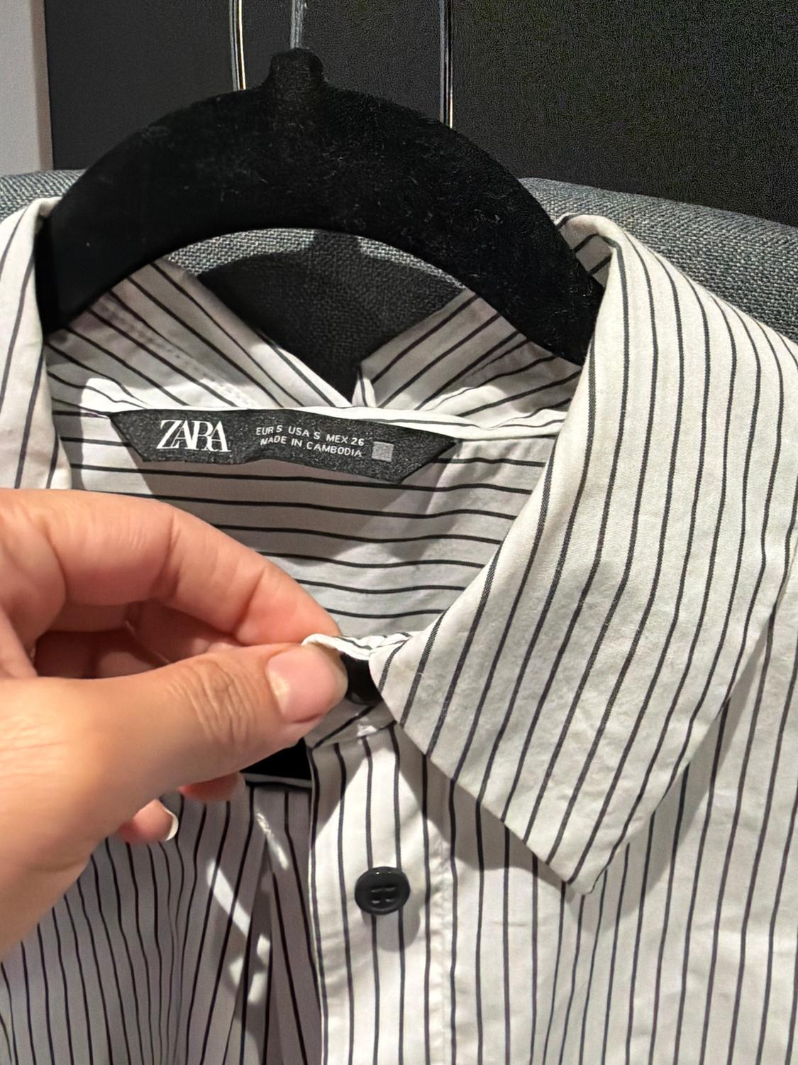 STRIPED POPLIN SHIRT - Image 3
