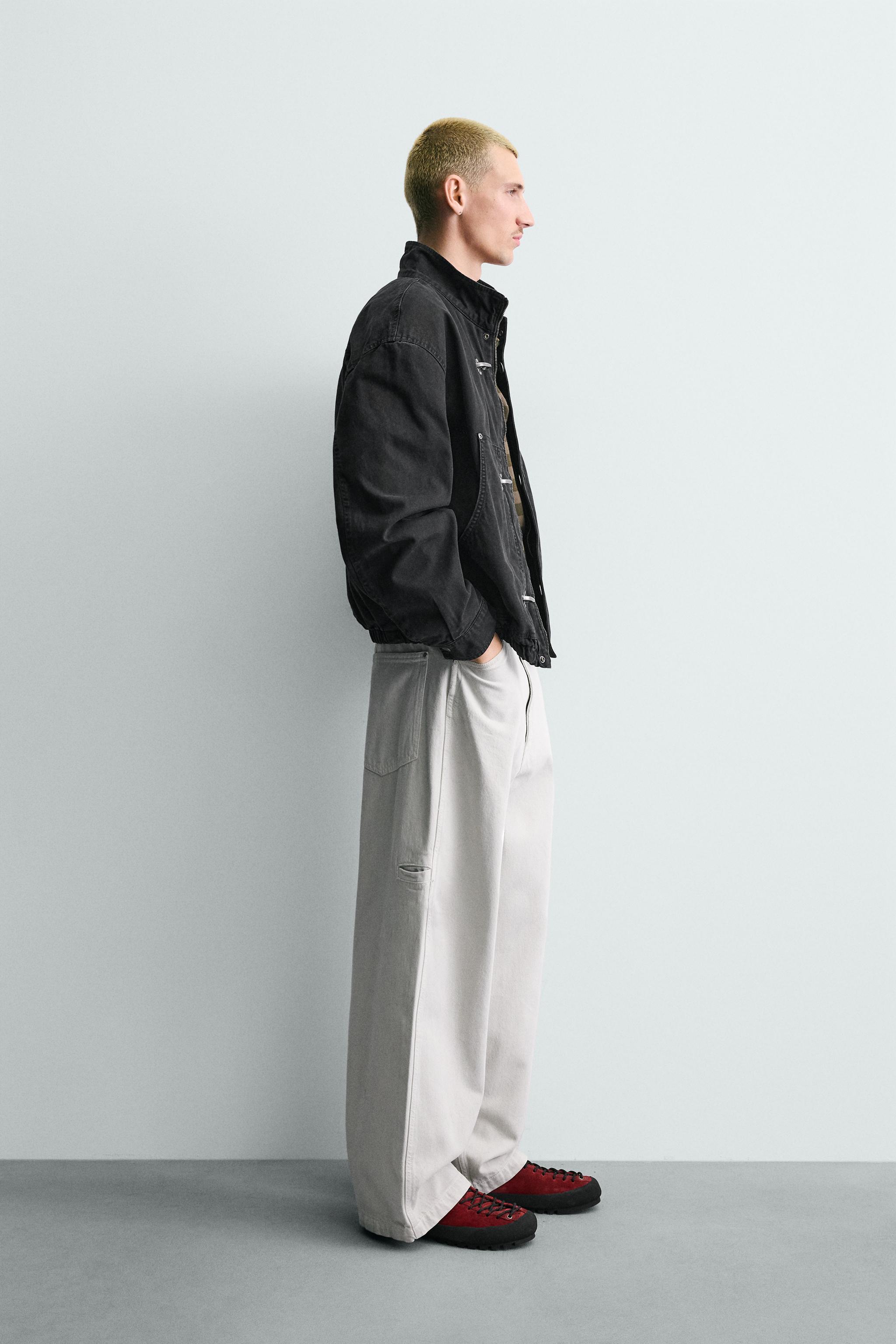 Zara CROPPED FIT FIREMAN CLASP JACKET at Mall of America® in