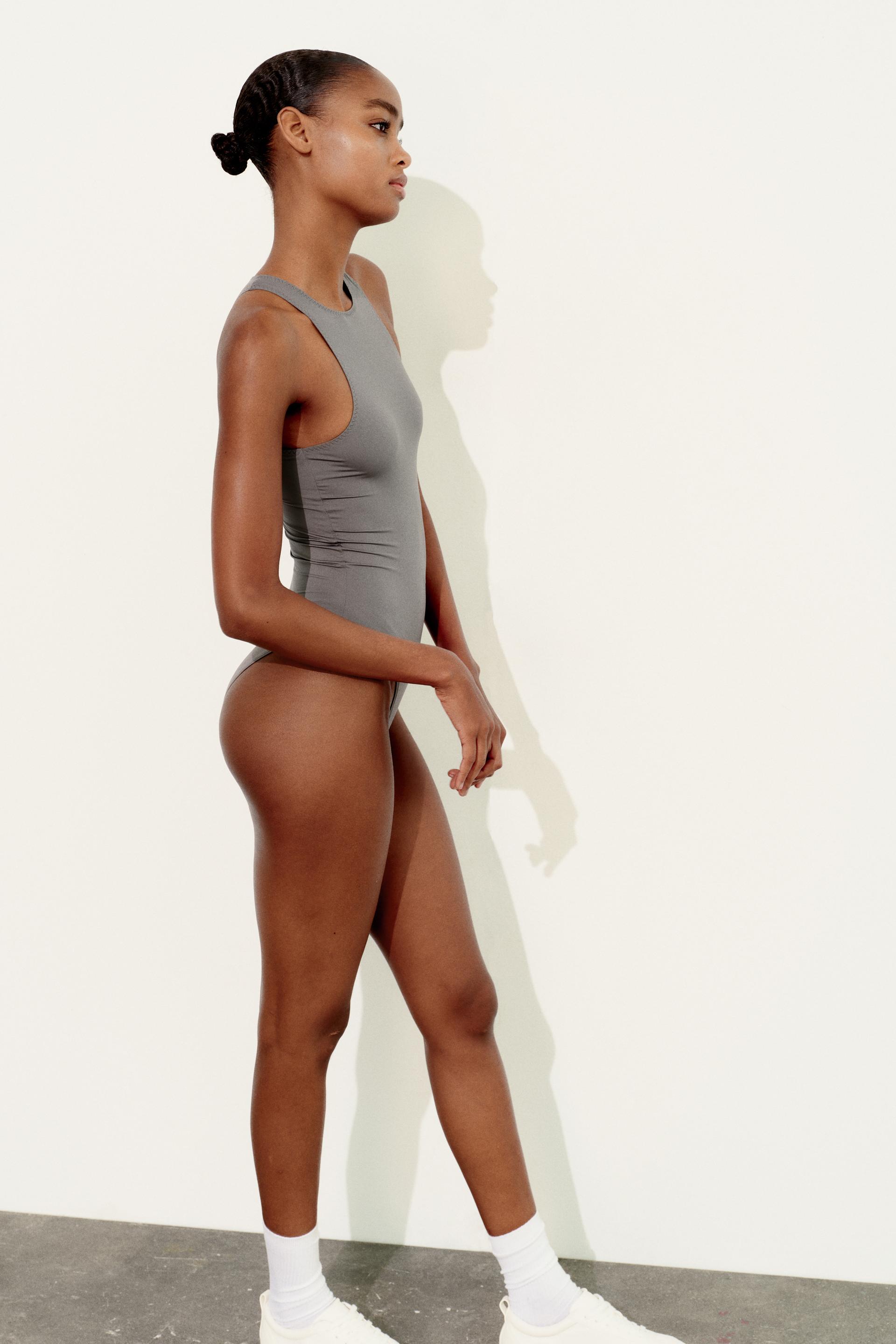 Body feminino zara slim casual elegante básico - jr - Body Feminino -  Magazine Luiza