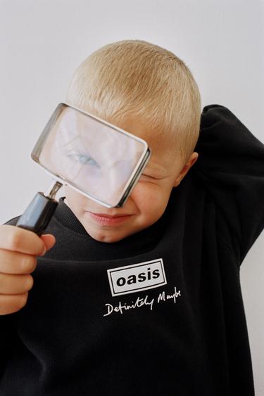 OASIS®スウェットシャツブラックZaraのOASIS®スウェットシャツ - ブラック 