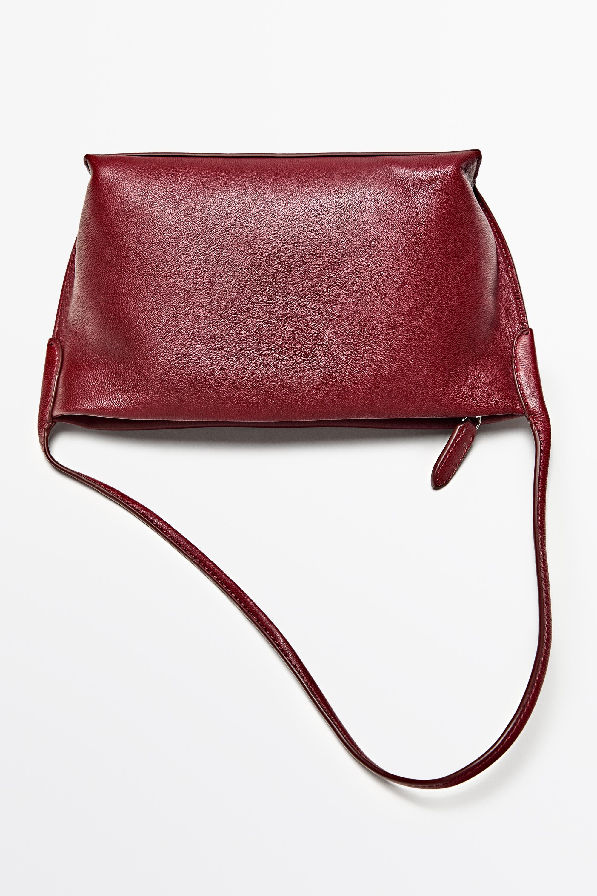 Nappa leather shoulder bag