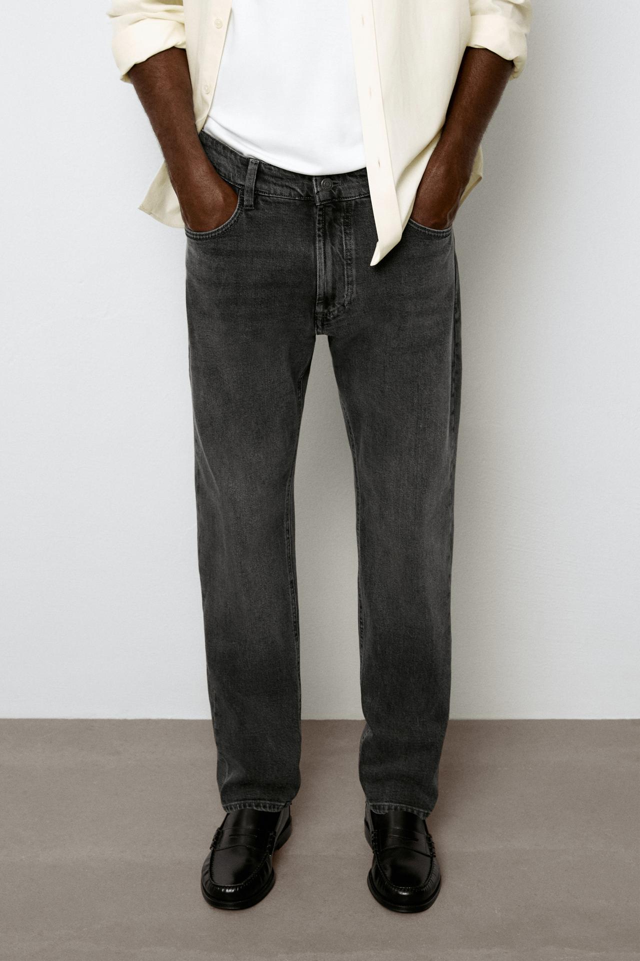 Slim fit jeans — Gray