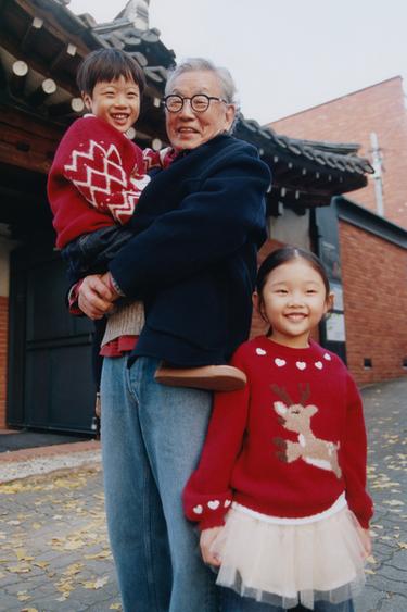 글리터 튤 스커트 - Zara 크림