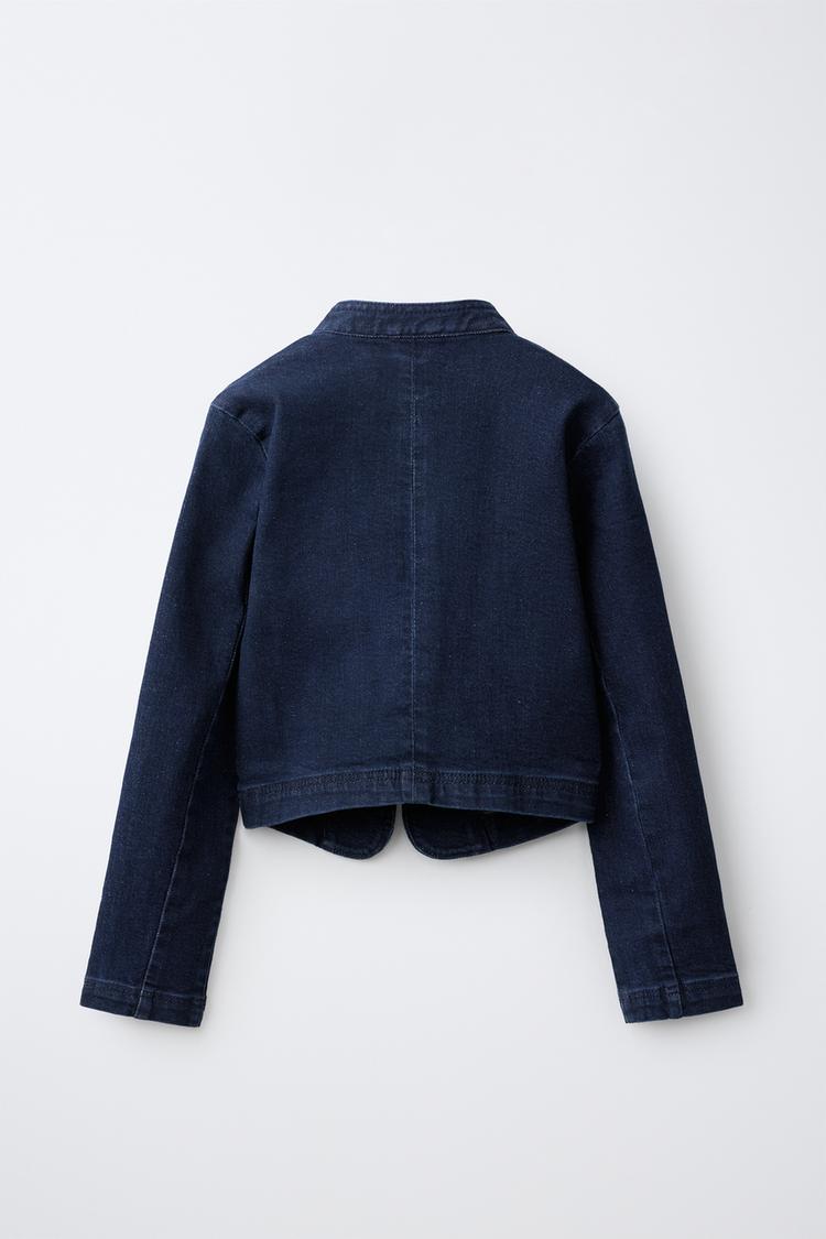 Chaqueta de mezclilla con cierre de botones 2