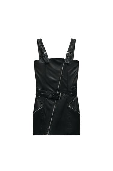 SHORT LEATHER DRESS - LIMITED EDITION