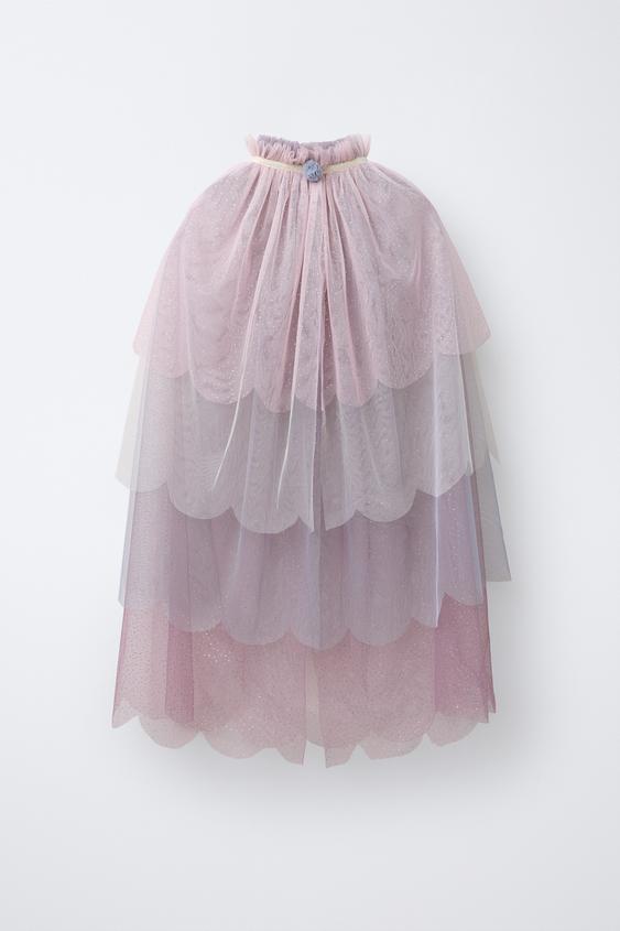 Kleurrijke Vlinder Cape in Blauw