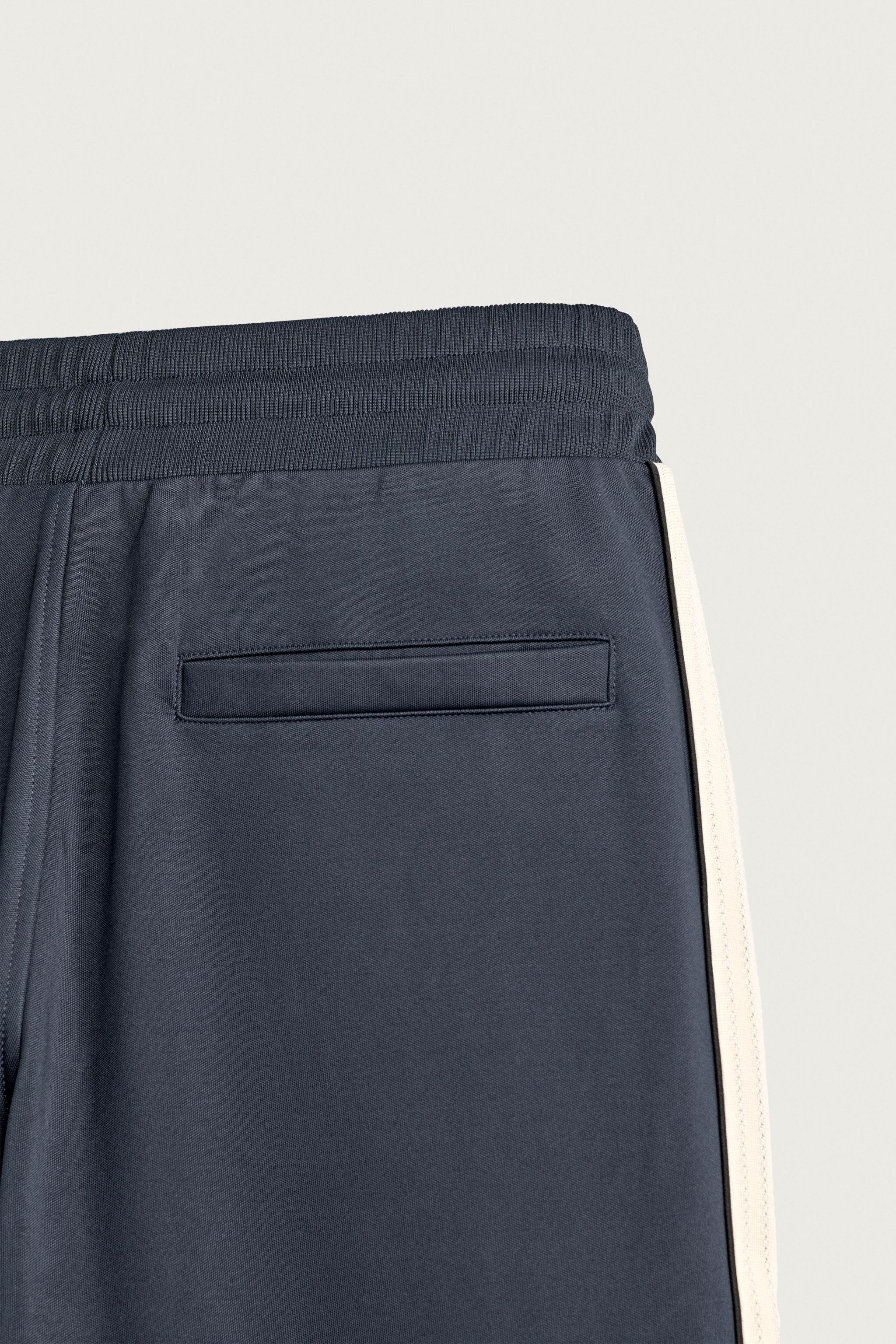 CONTRAST RETRO TRACK PANTS