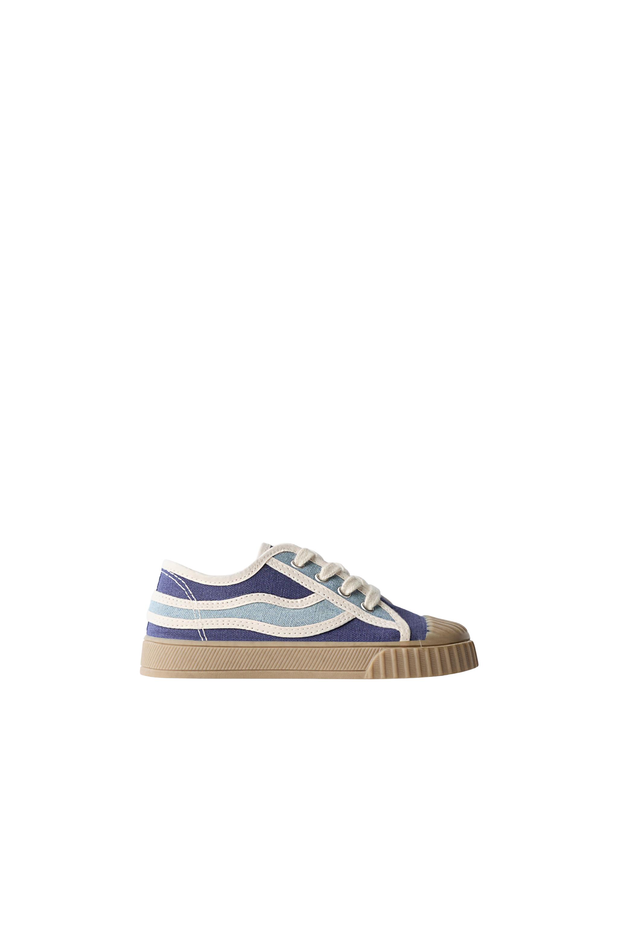 SNEAKERS CREATED BY CARAMEL LONDON X ZARA - Blue | ZARA United States