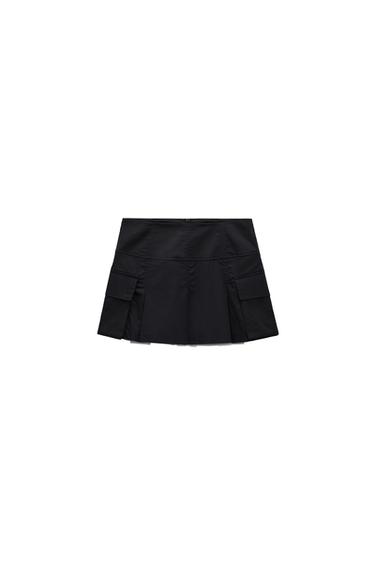 BOX PLEAT SKORTS