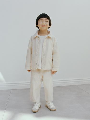BALLOON CANVAS TROUSERS - Ecru by Zara