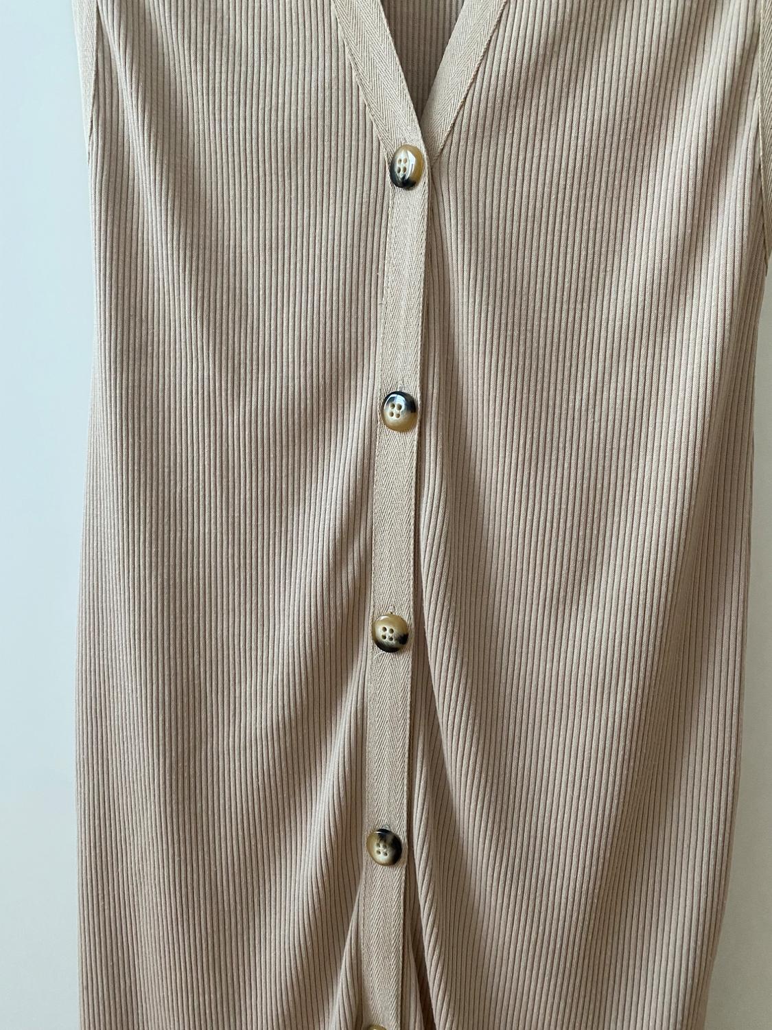 BUTTONED WAISTCOAT DRESS - Image 3