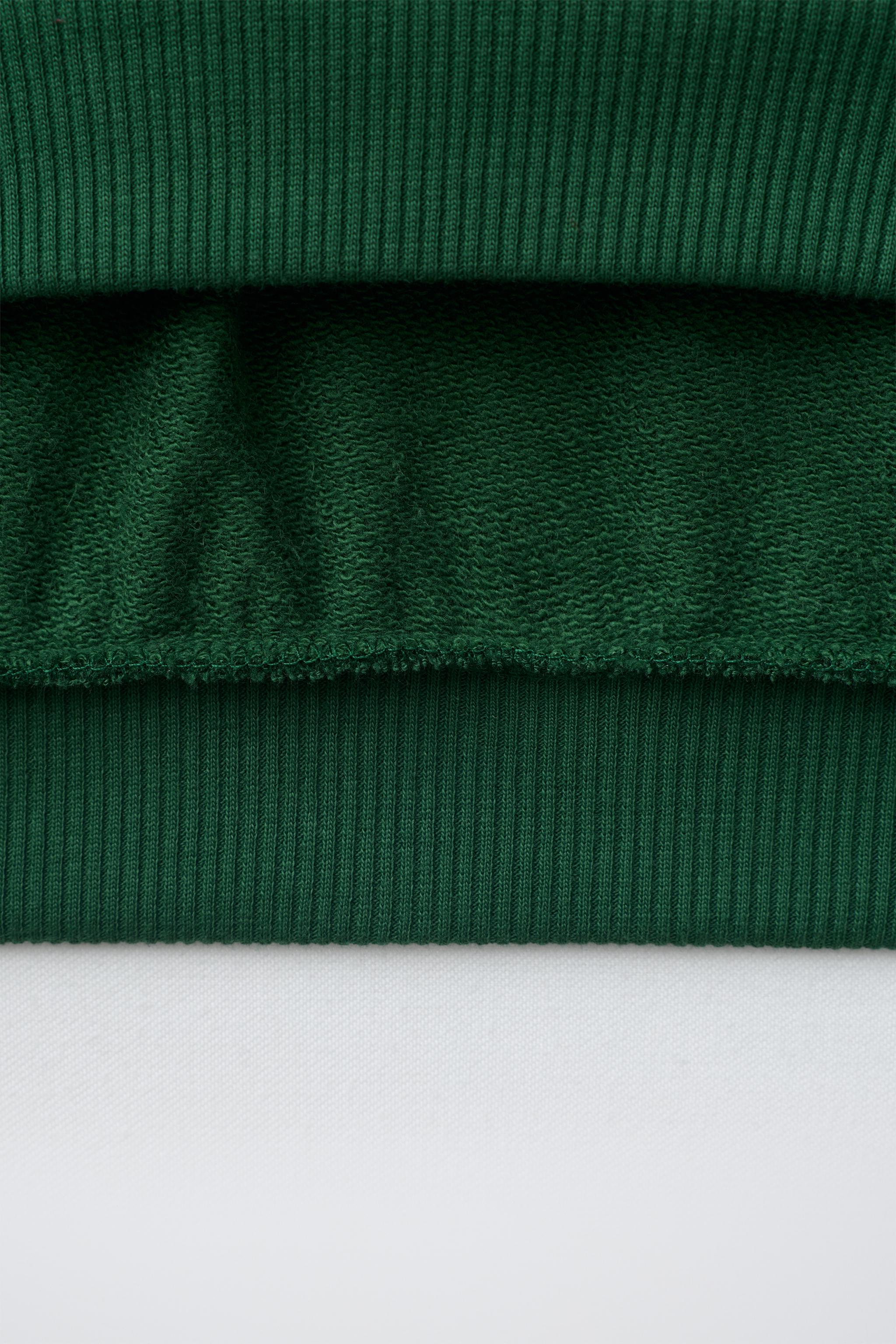 Детские худи Zara Graphic Patch Sweatshirt — фото 5