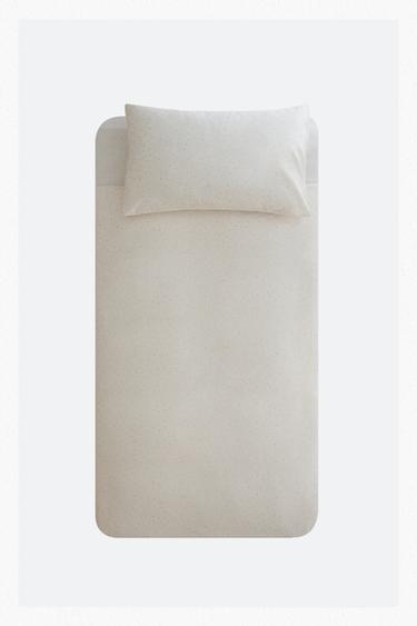 KIDS' POLKA DOT DUVET COVER - Oyster-white by Zara