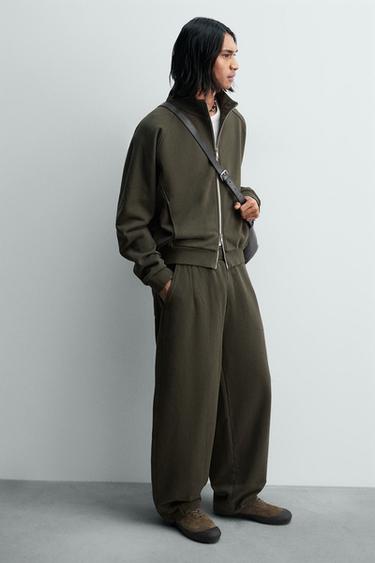 LEATHER LIMITED EDITION TRAINERS - Green by Zara - Image 0