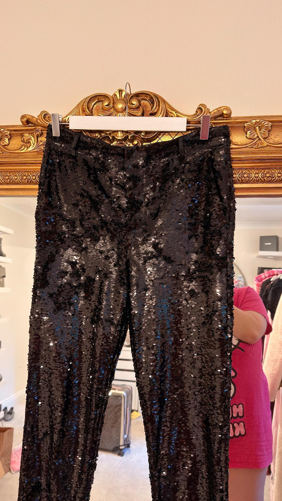 SEQUINNED TROUSERS - Image 3