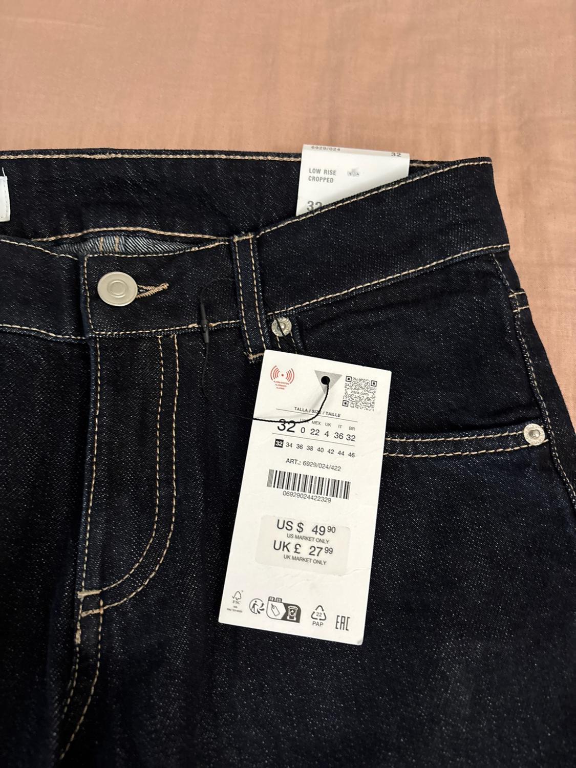 JEANS TRF WIDE LEG CROPPED TIRO BAJO - Image 3