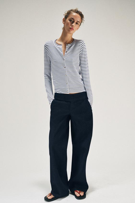 STRIPED CARDIGAN from Zara - $49.90
