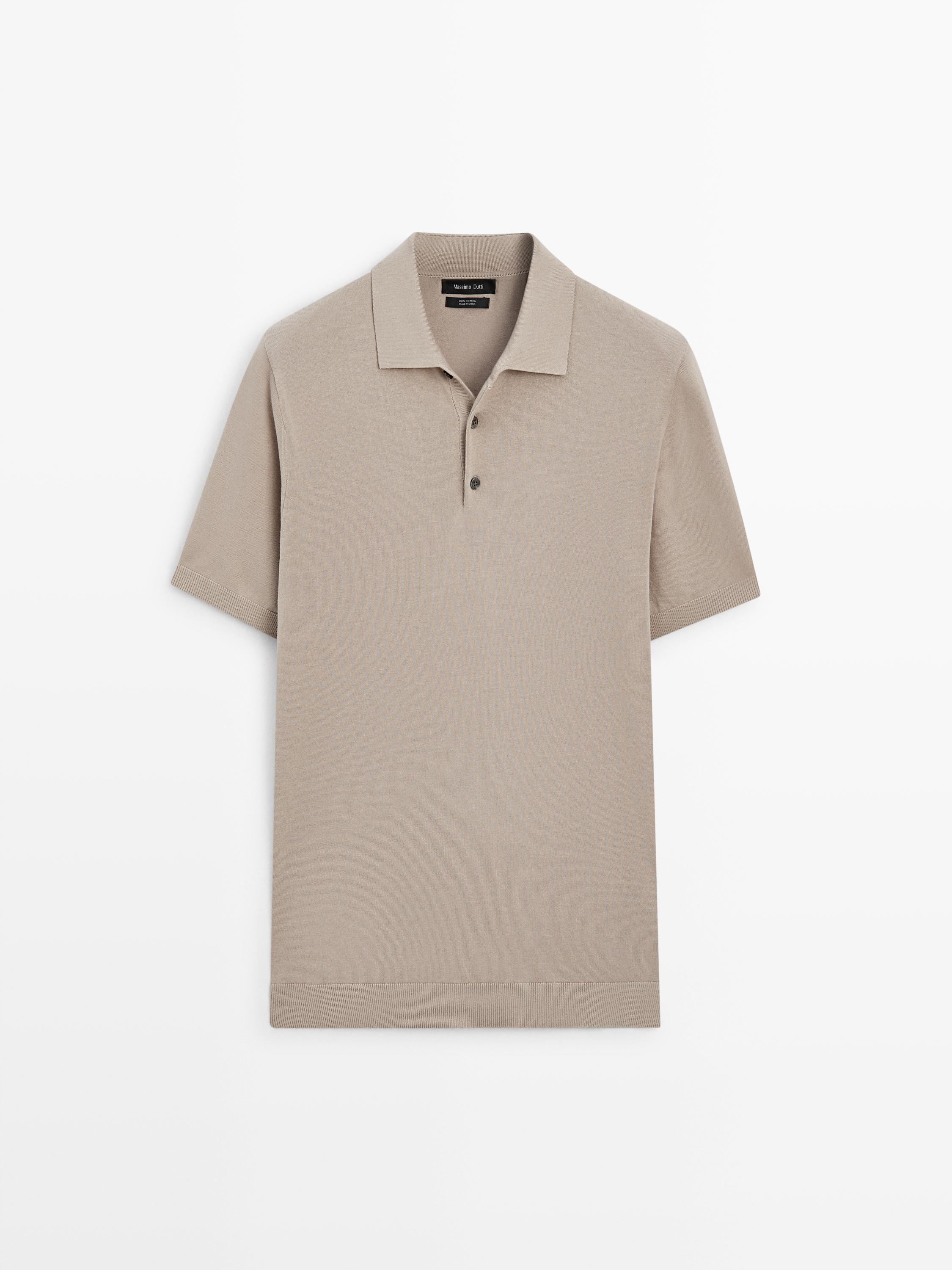 Polo en maille de coton