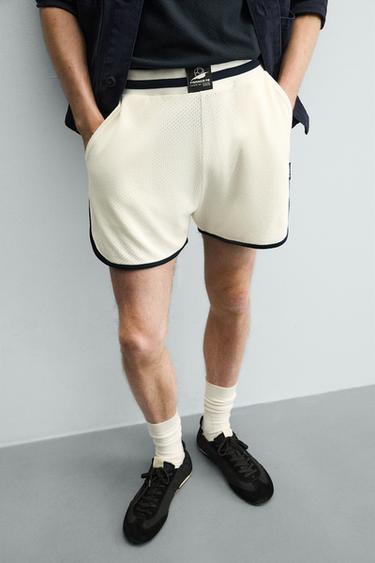 FRANCE 98 FIFA WORLD CUP™ FIFA CLASSICS CONTRAST SHORTS - White by Zara - Image 4