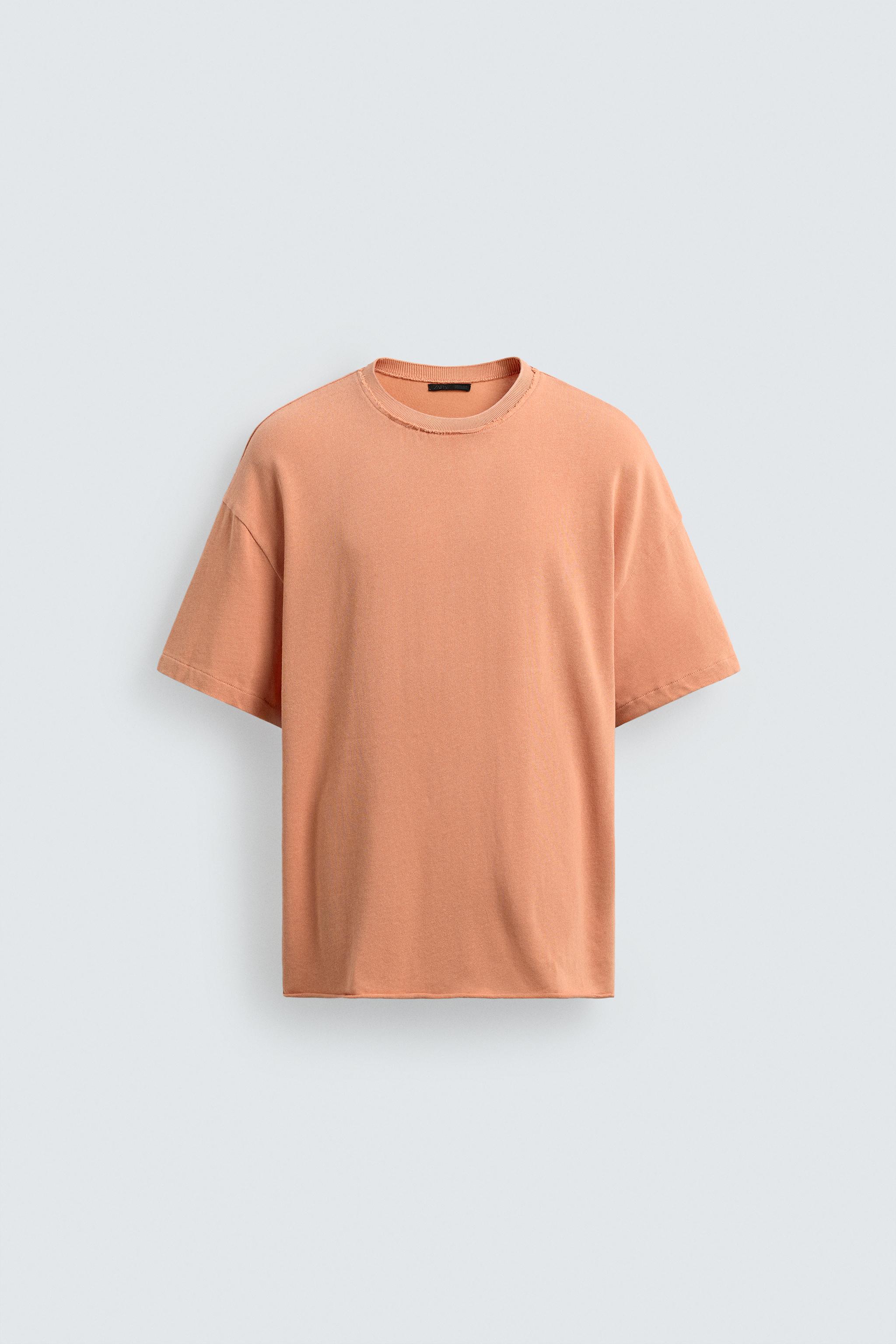 IRREGULAR FINISH KNIT T-SHIRT