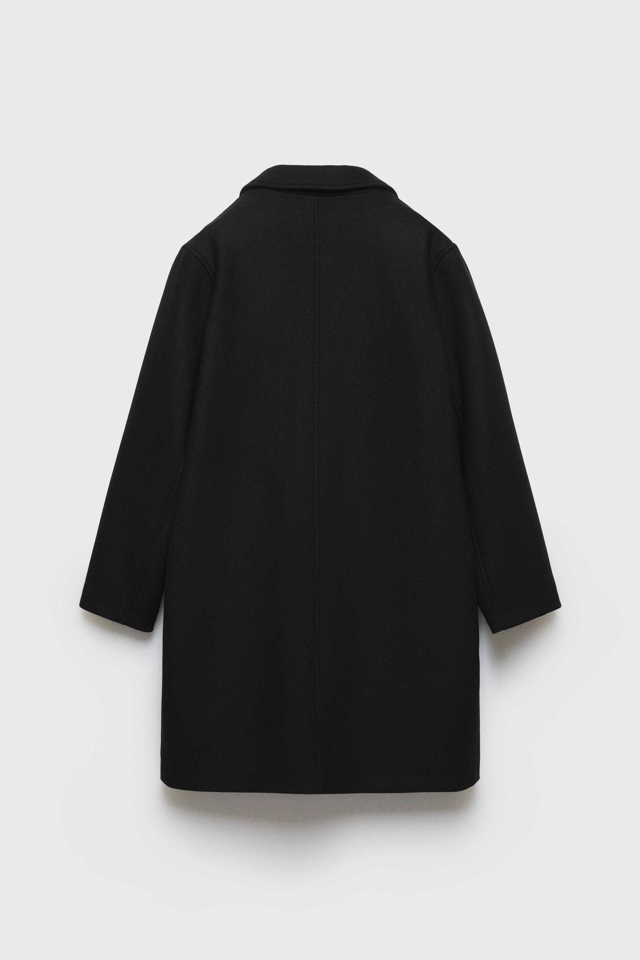 Zara Limited Coat outlet size M black