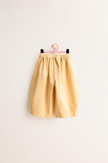 ZARA TIMELESS - BAGGY TROUSERS - Mustard by Zara - Image 1