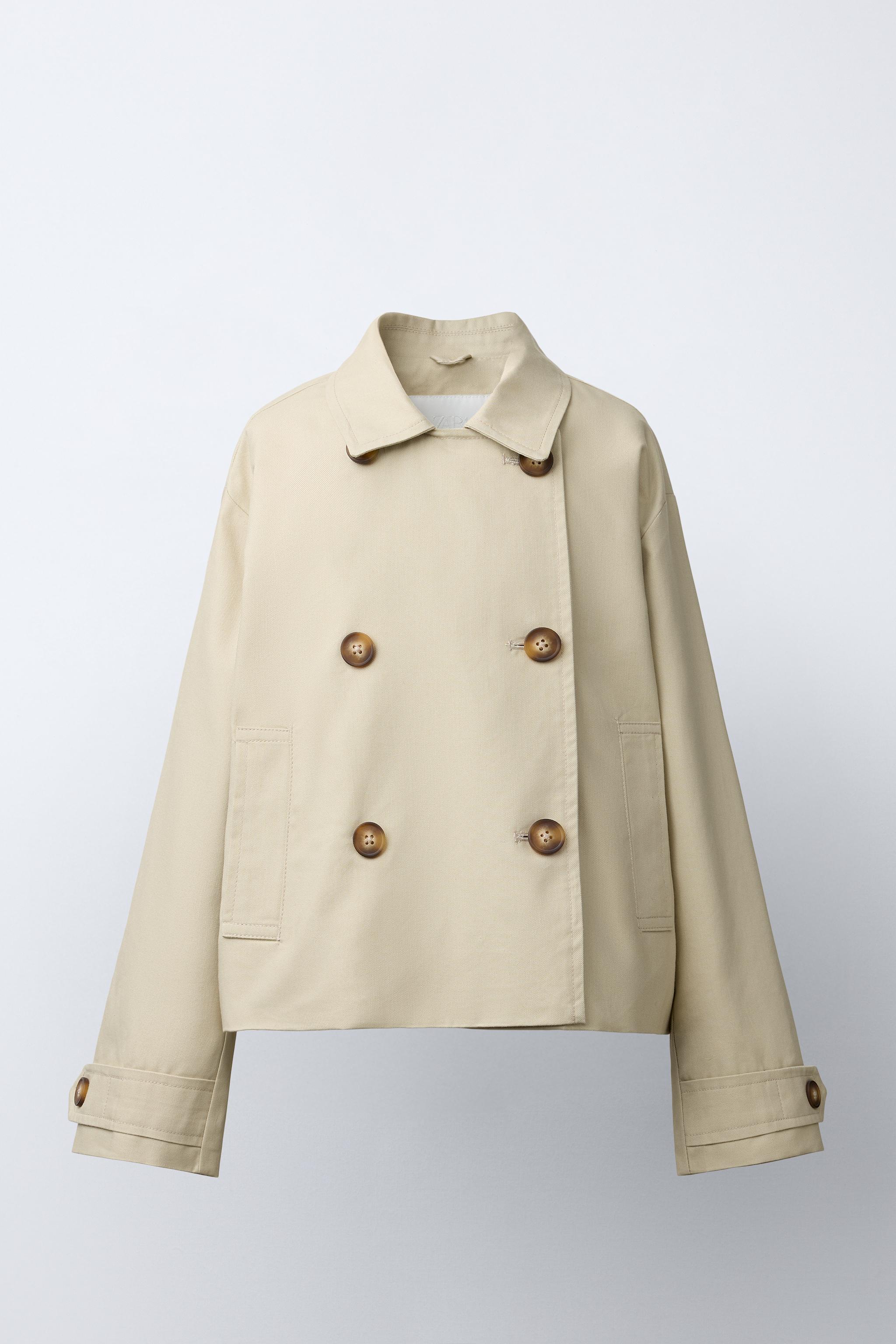 SHORT TRENCH COAT