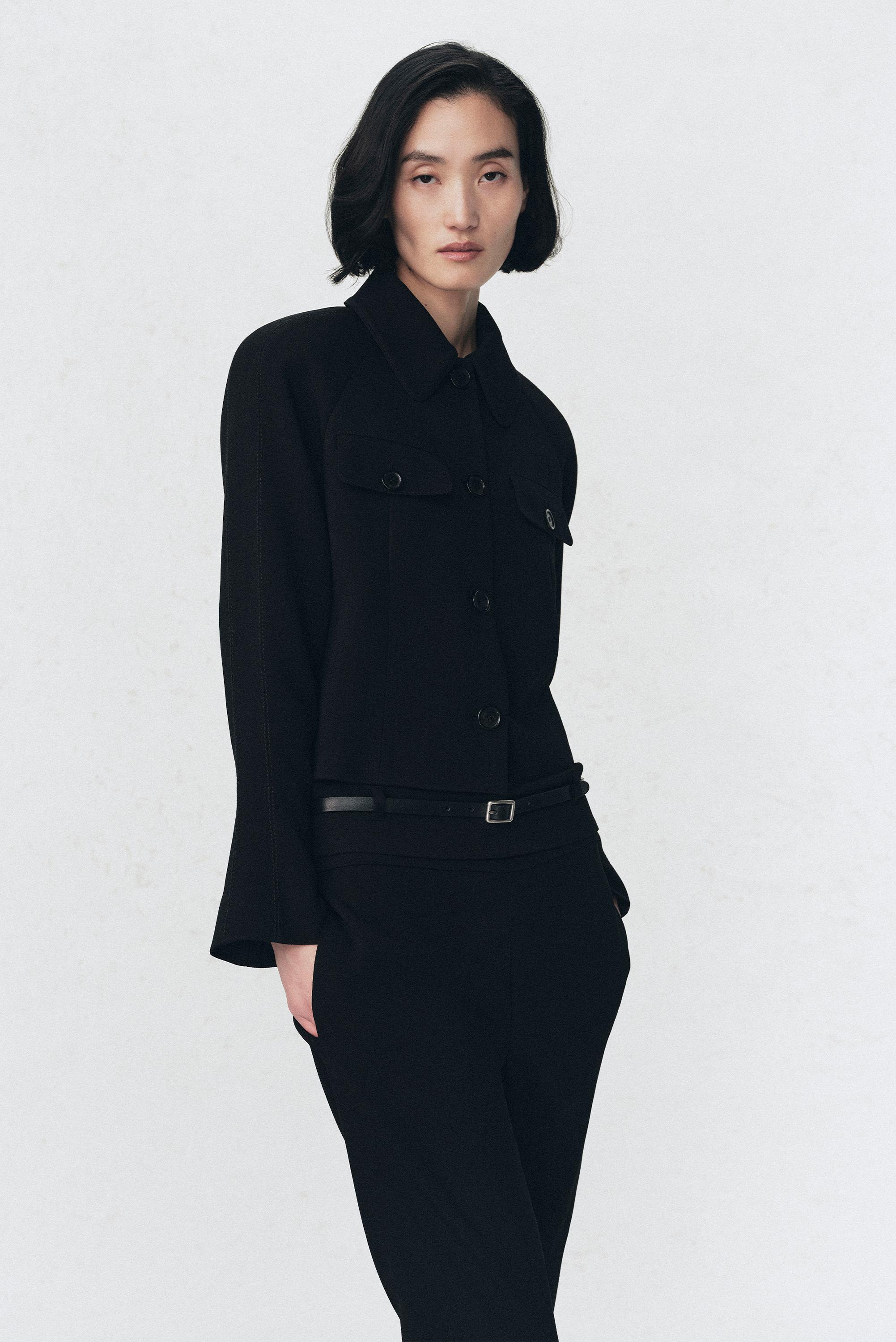 CHAQUETA HOMBRERAS SOSHIOTSUKI X ZARA - ブラック | ZARA Japan / 日本