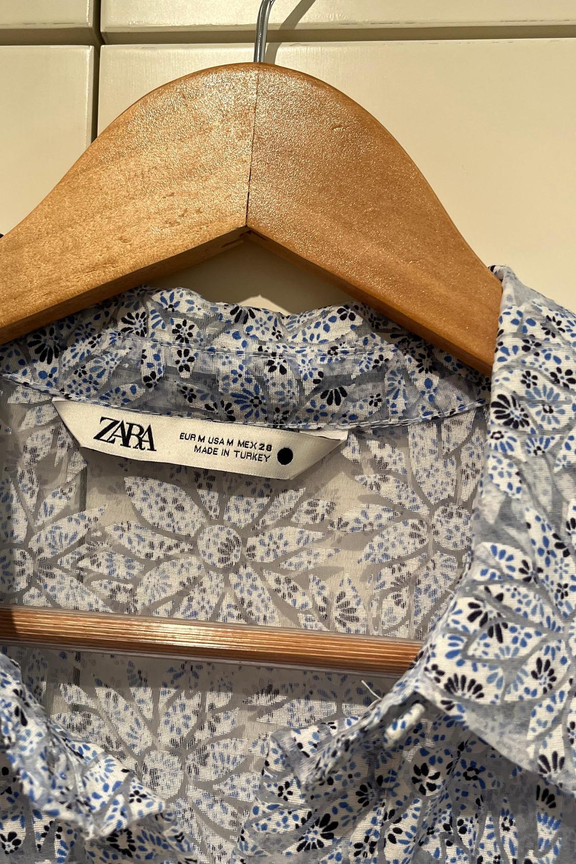 FLORAL ORGANZA BLOUSE - Image 3