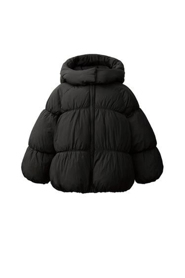 WASSERABWEISENDER STEPPMANTEL - Schwarz von Zara