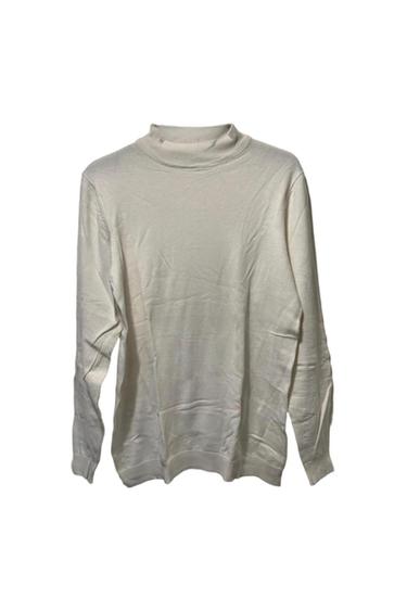JERSEY DE PUNTO FINO CON CUELLO PERKINS
