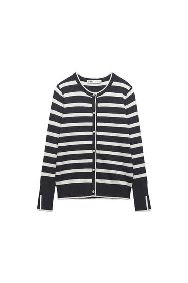 BASIC STRIPED JACKET