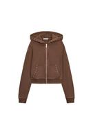 YIKANMIŞ GÖRÜNÜMLÜ ZIMBALI PAÇALI EŞOFMAN ALTI - Görsel 2