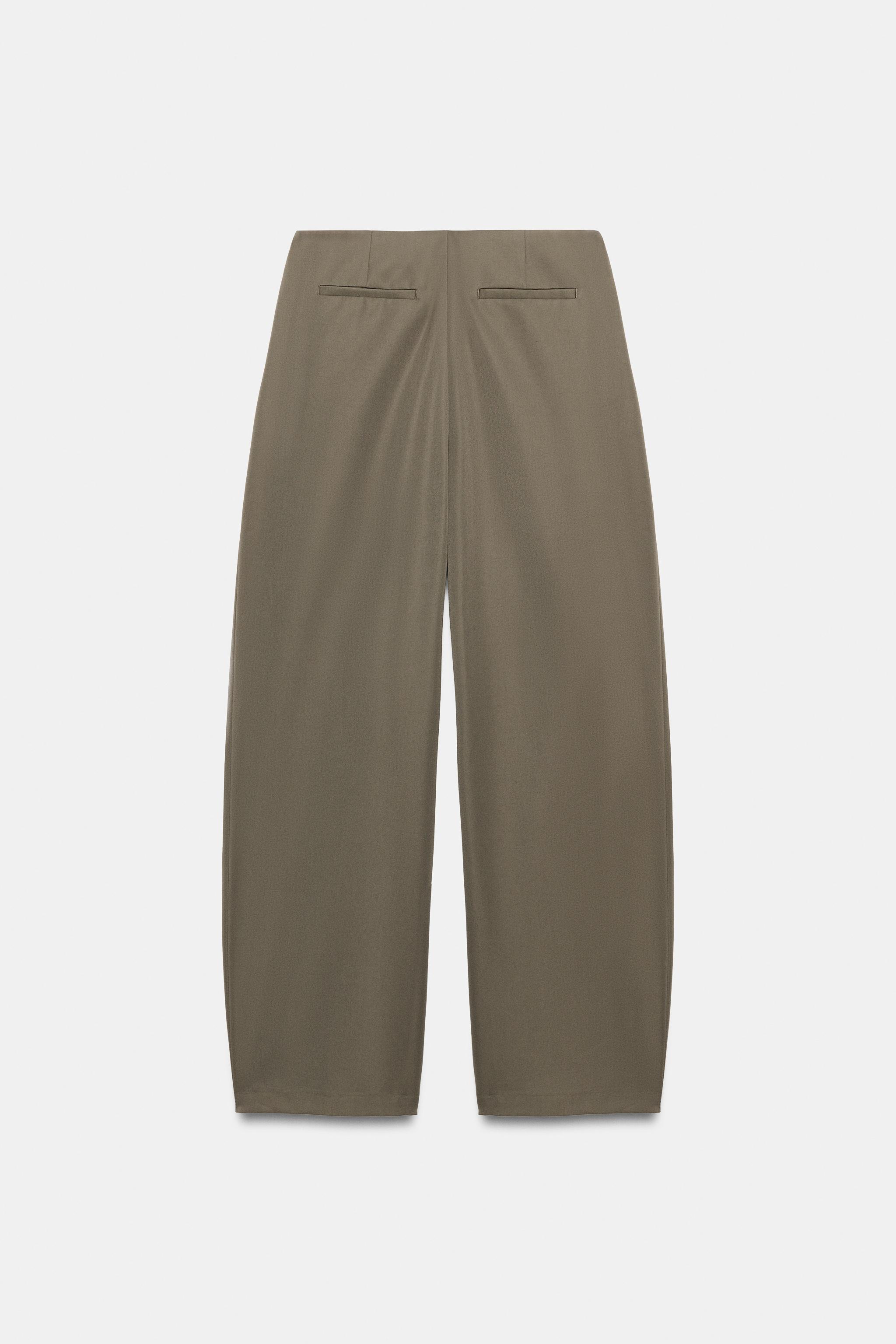 ZW COLLECTION DARTED WIDE-LEG PANTS - thumbnail 6