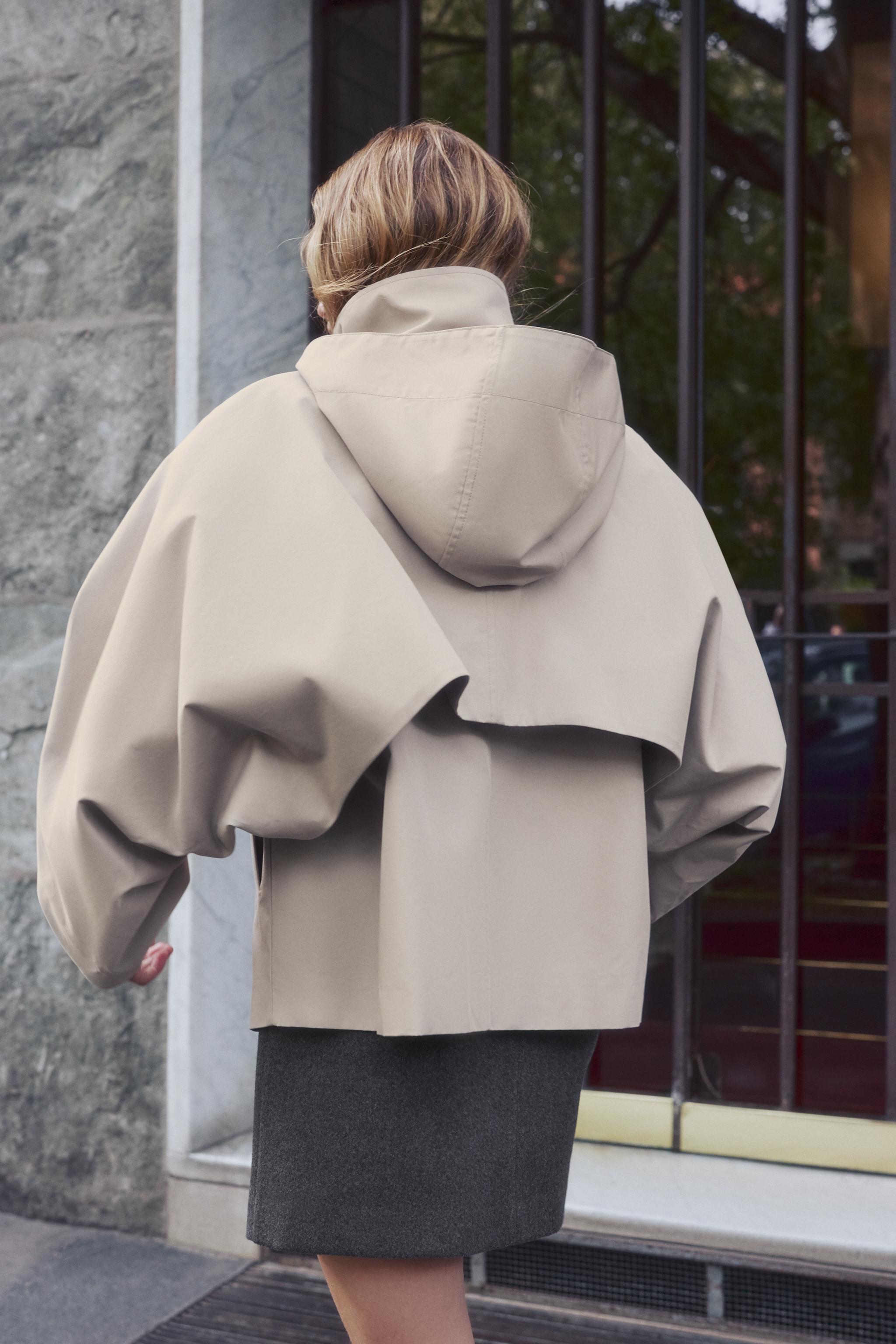 ZW COLLECTION WATER-REPELLENT CROPPED PARKA