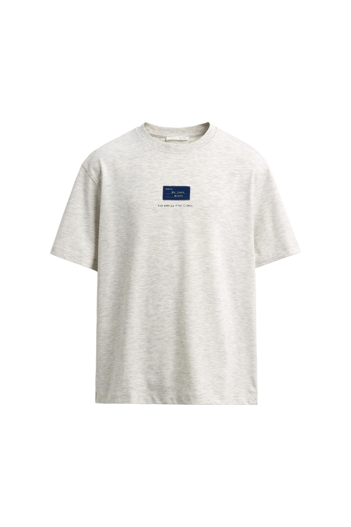 CONTRAST PRINT T-SHIRT - Image 5