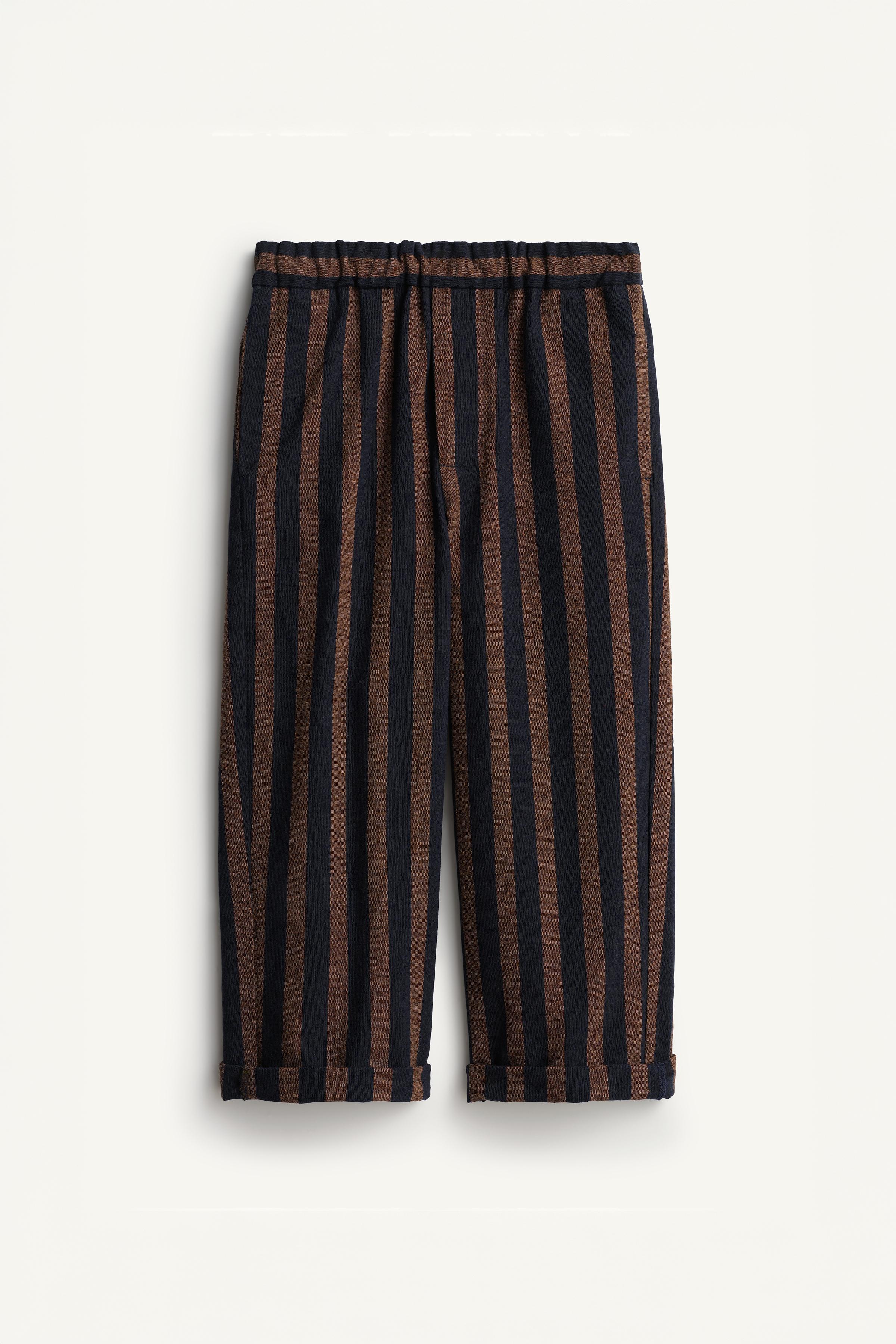 LIMITED EDITION STRIPED BAGGY PANTS