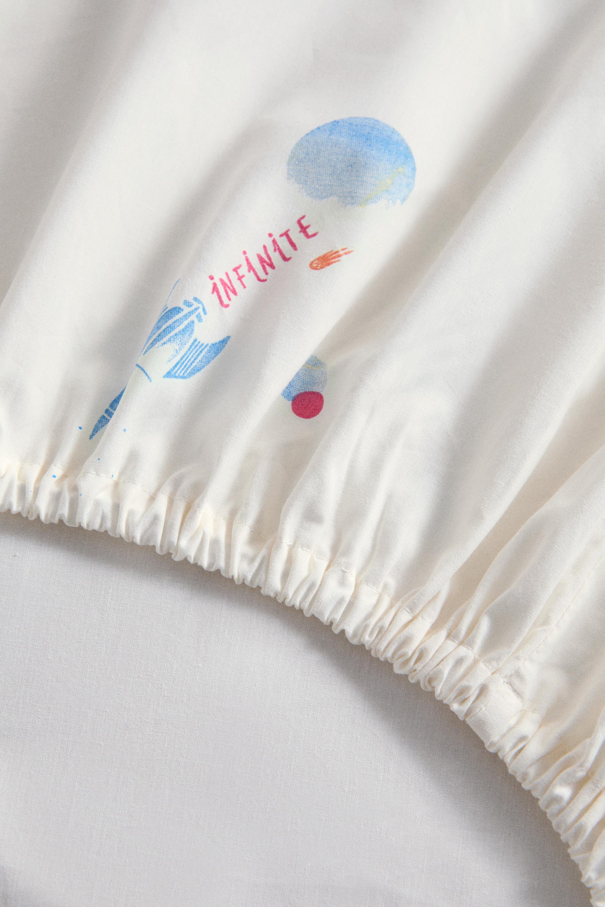 Zara KIDS' SPACE FITTED SHEET — фото 4